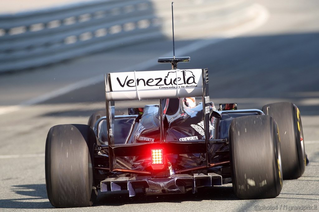 Jerez Test Febbraio 2011, 11/2/2011- Pastor Maldonado (VEN), Williams FW33 