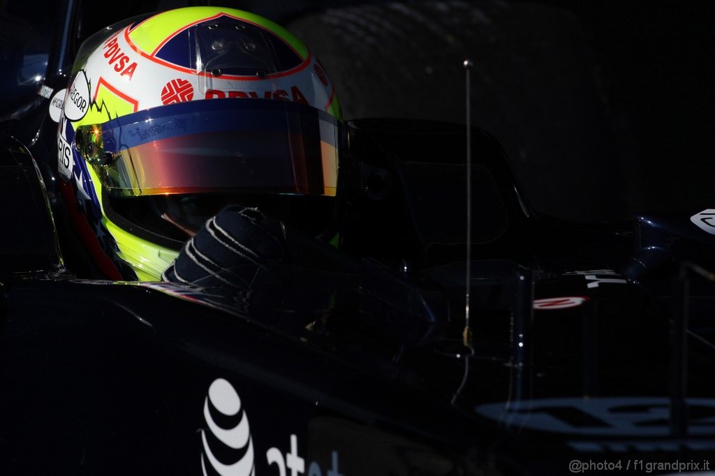 Jerez Test Febbraio 2011, 11/2/2011- Pastor Maldonado (VEN), Williams FW33 