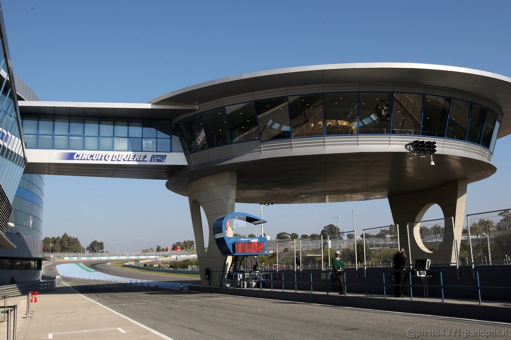 Jerez Test Febbraio 2011, 11/2/2011- Track