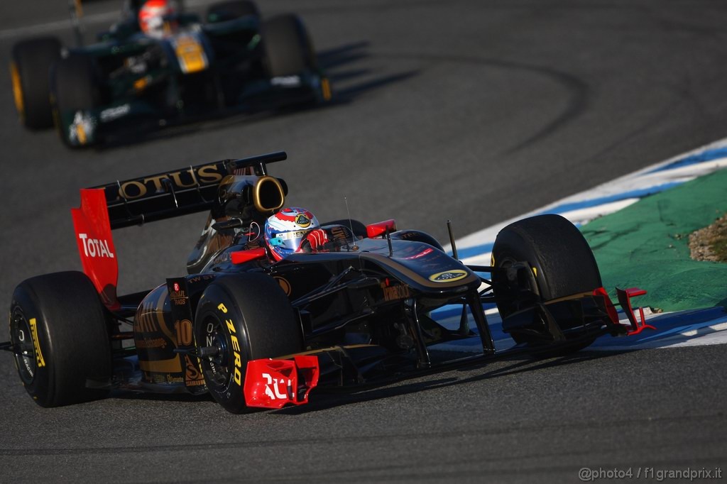 Jerez Test Febbraio 2011, 11/2/2011- Vitaly Petrov (RUS), Lotus Renault GP, R31 