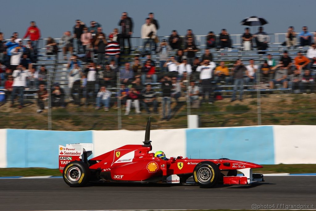Jerez Test Febbraio 2011, 11/2/2011- Felipe Massa (BRA), Ferrari, F-150 Italia 