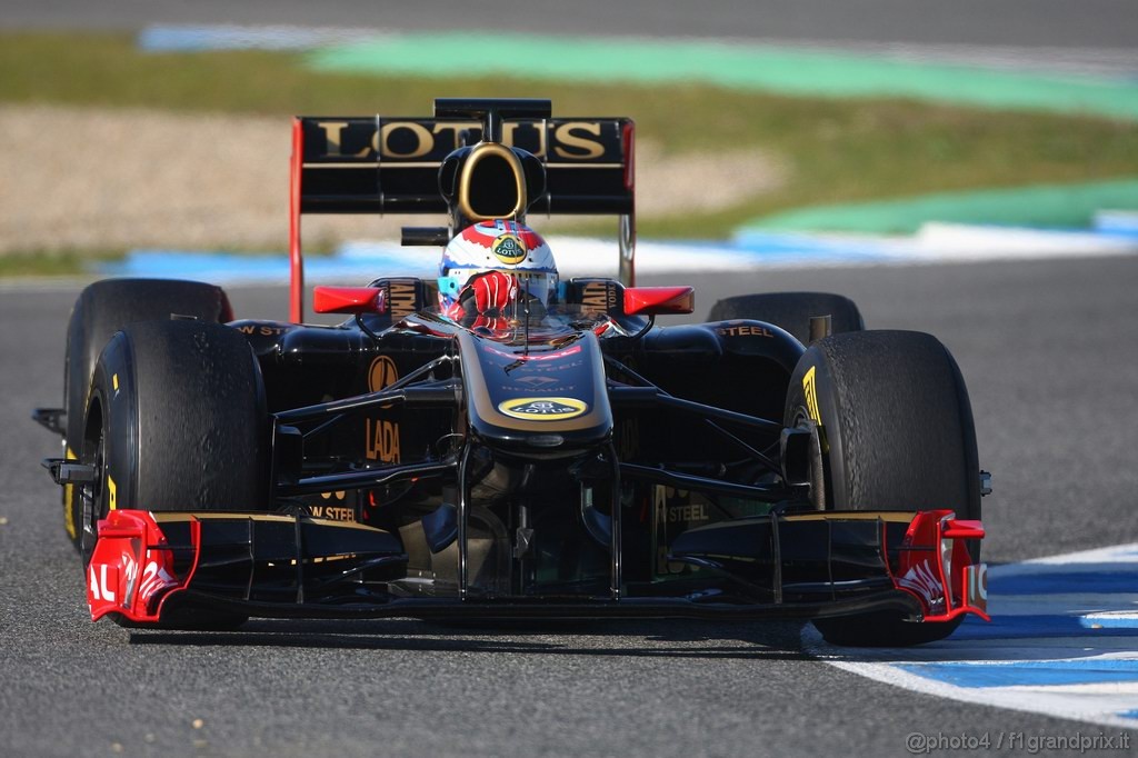 Jerez Test Febbraio 2011, 11/2/2011- Vitaly Petrov (RUS), Lotus Renault GP, R31 