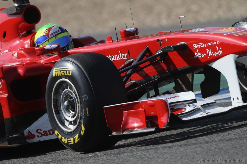 Jerez Test Febbraio 2011, 11/2/2011- Felipe Massa (BRA), Ferrari, F-150 Italia 