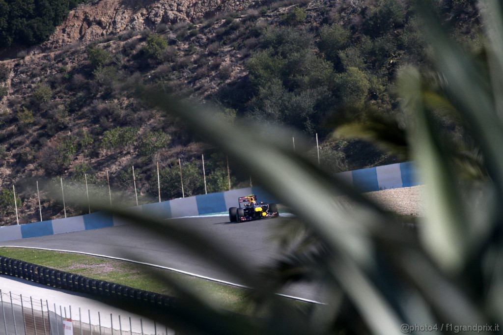 Jerez Test Febbraio 2011, 11/2/2011- Mark Webber (AUS), Red Bull Racing, RB7 