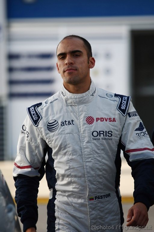 Jerez Test Febbraio 2011, 11/2/2011- Pastor Maldonado (VEN), Williams FW33 