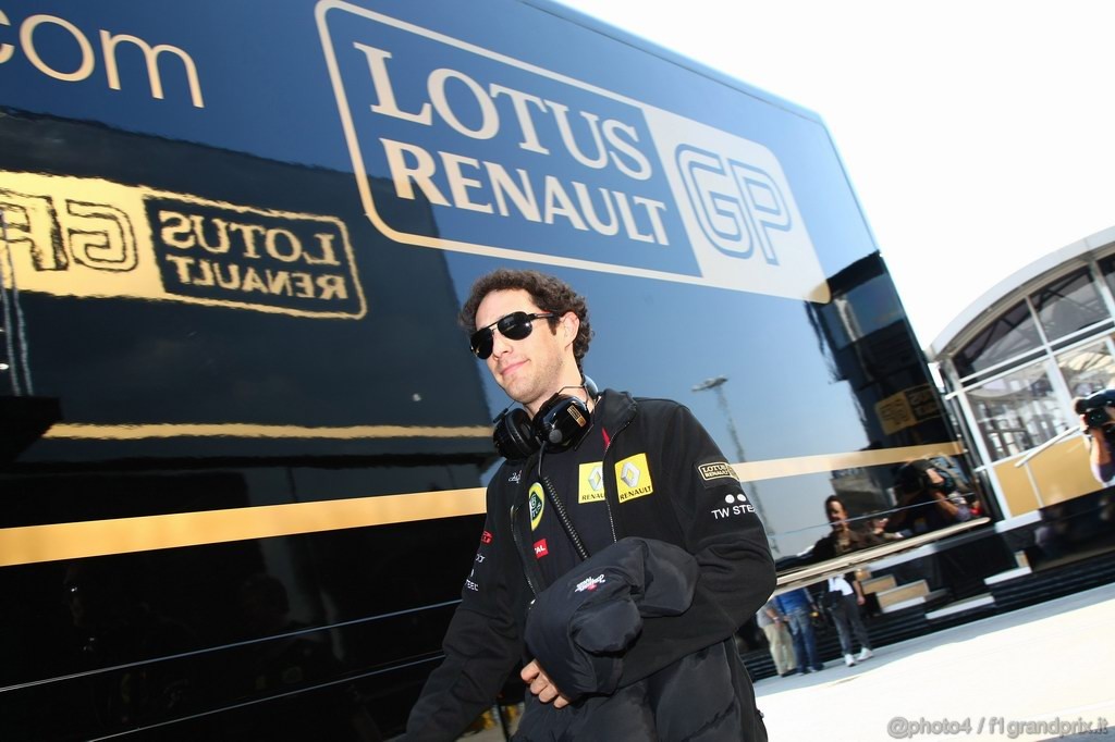 Jerez Test Febbraio 2011, 11/2/2011- Bruno Senna (BRA), Test Driver, Lotus Renault GP R31 