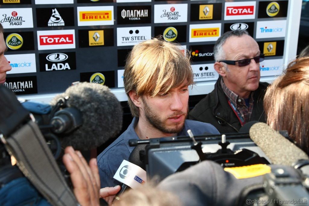 Jerez Test Febbraio 2011, 11/2/2011- Nick Heidfeld (GER), is due to be testing for Lotus Renault GP to replace Robert Kubica (POL), Lotus Renault GP, R31 