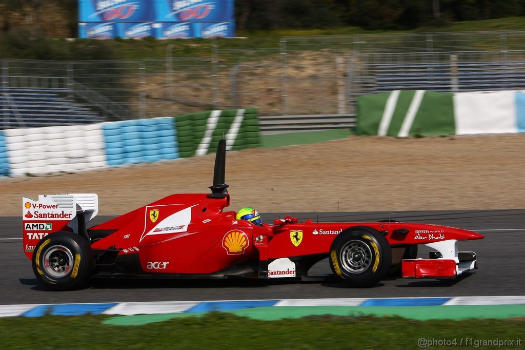 Jerez Test Febbraio 2011, 11.02.2011- Felipe Massa (BRA), Ferrari, F-150 Italia 