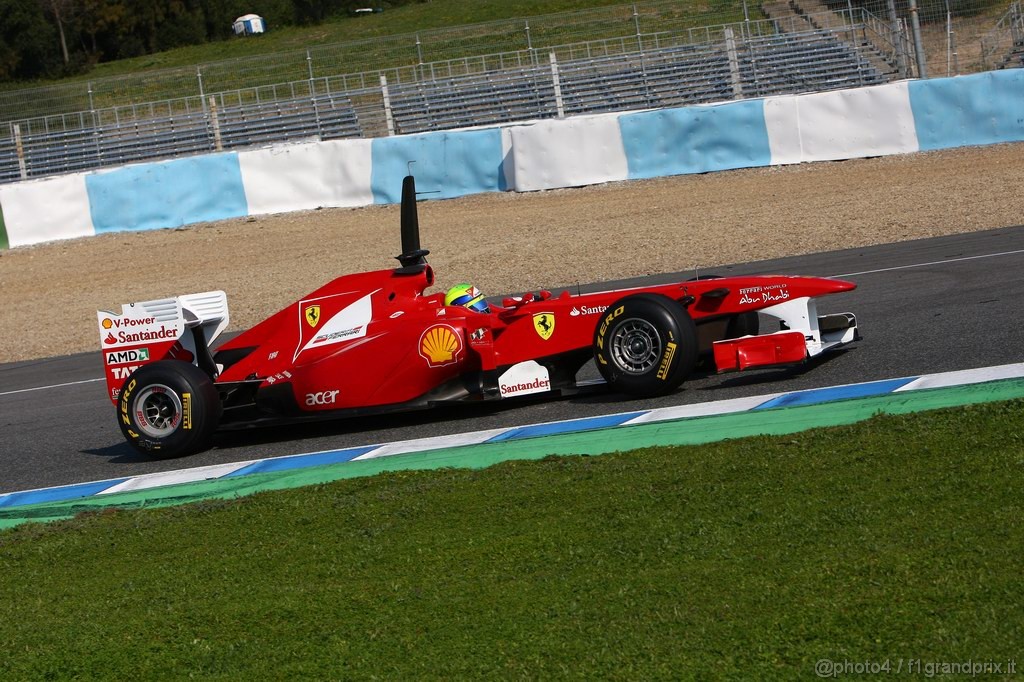 Jerez Test Febbraio 2011, 11.02.2011- Felipe Massa (BRA), Ferrari, F-150 Italia 