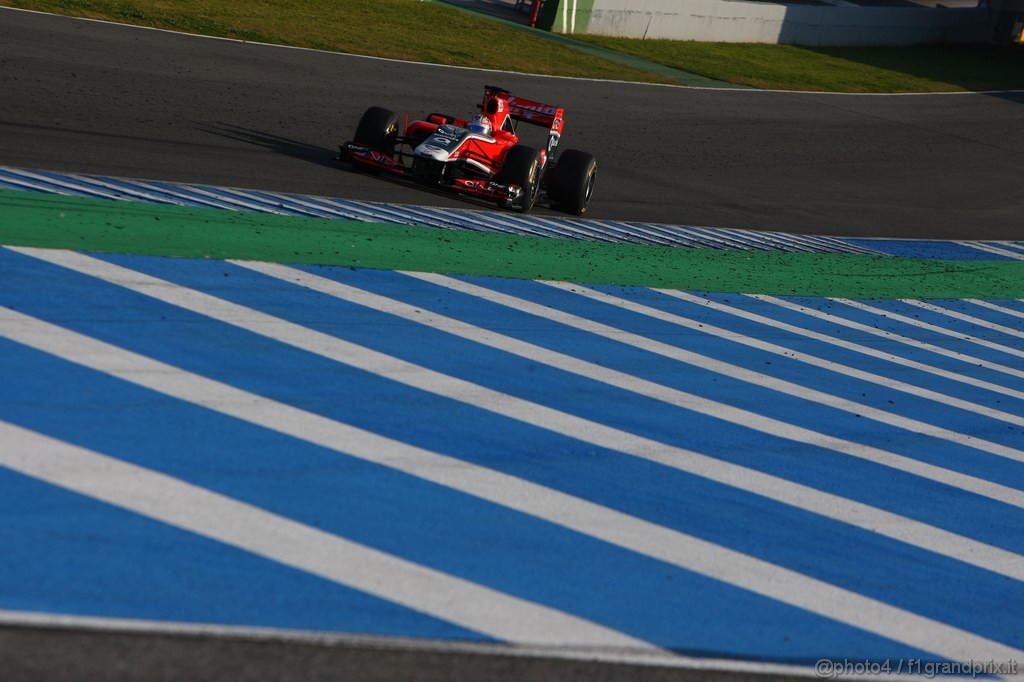 Jerez Test Febbraio 2011, 11.02.2011- Timo Glock (GER), Marussia Virgin Racing VR-02 