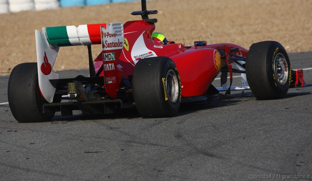 Jerez Test Febbraio 2011, 11.02.2011- Felipe Massa (BRA), Ferrari, F-150 Italia 