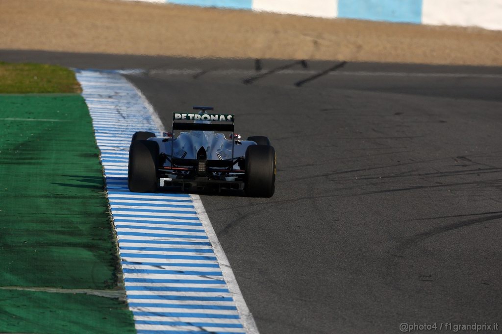 Jerez Test Febbraio 2011, 11.02.2011- Michael Schumacher (GER), Mercedes GP Petronas F1 Team, MGP W02 