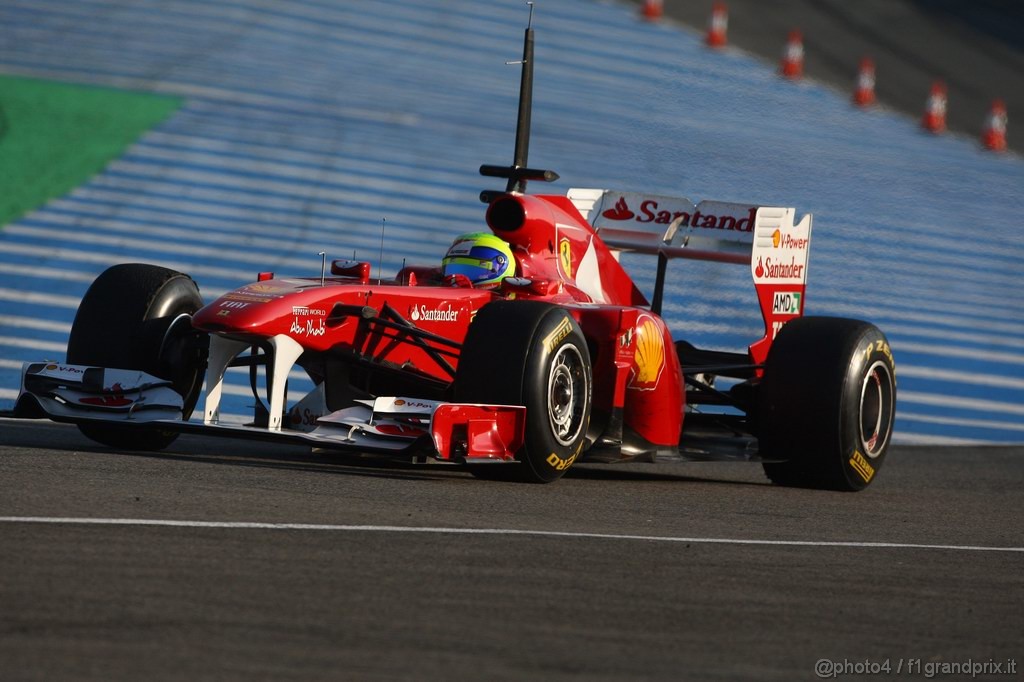 Jerez Test Febbraio 2011, 11.02.2011- Felipe Massa (BRA), Ferrari, F-150 Italia 