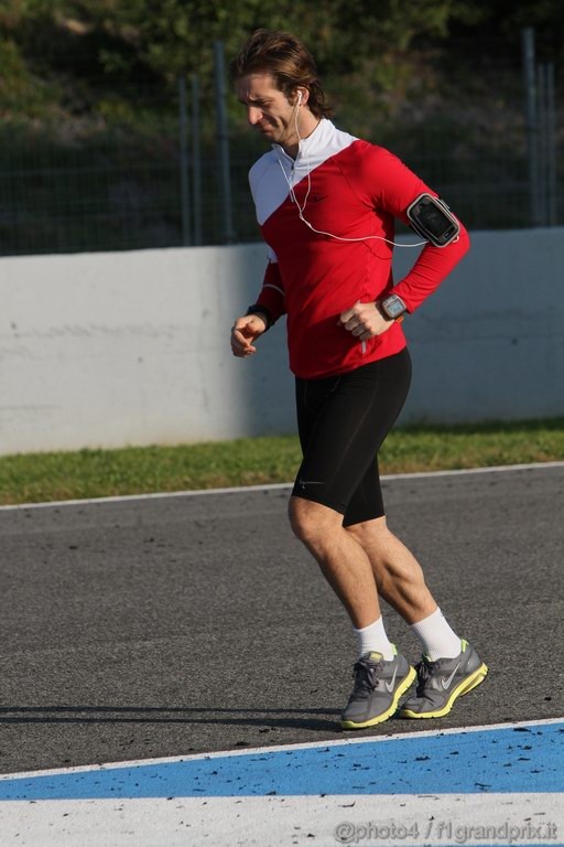 Jerez Test Febbraio 2011, 11.02.2011- Jarno Trulli (ITA), Team Lotus, TL11 