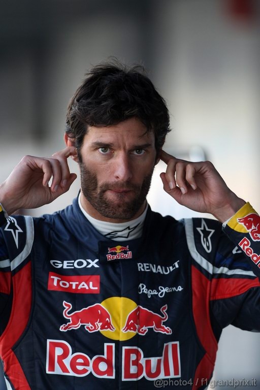 Jerez Test Febbraio 2011, 11.02.2011- Mark Webber (AUS), Red Bull Racing, RB7 