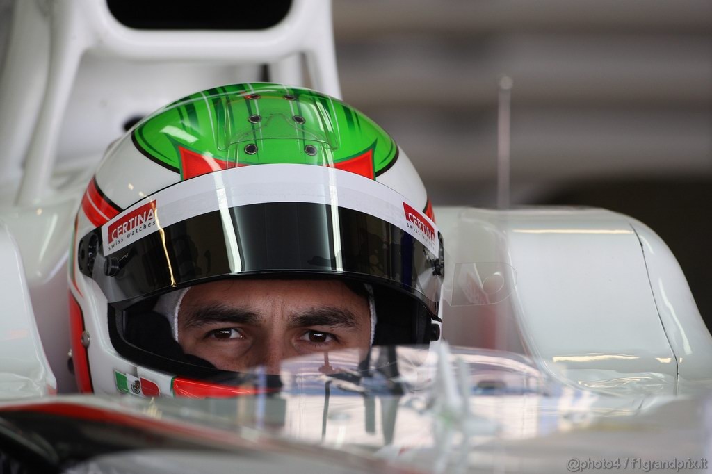 Jerez Test Febbraio 2011, 11.02.2011- Sergio Pérez (MEX), Sauber F1 Team C30 