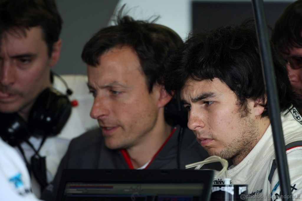 Jerez Test Febbraio 2011, 11.02.2011- Sergio Pérez (MEX), Sauber F1 Team C30 