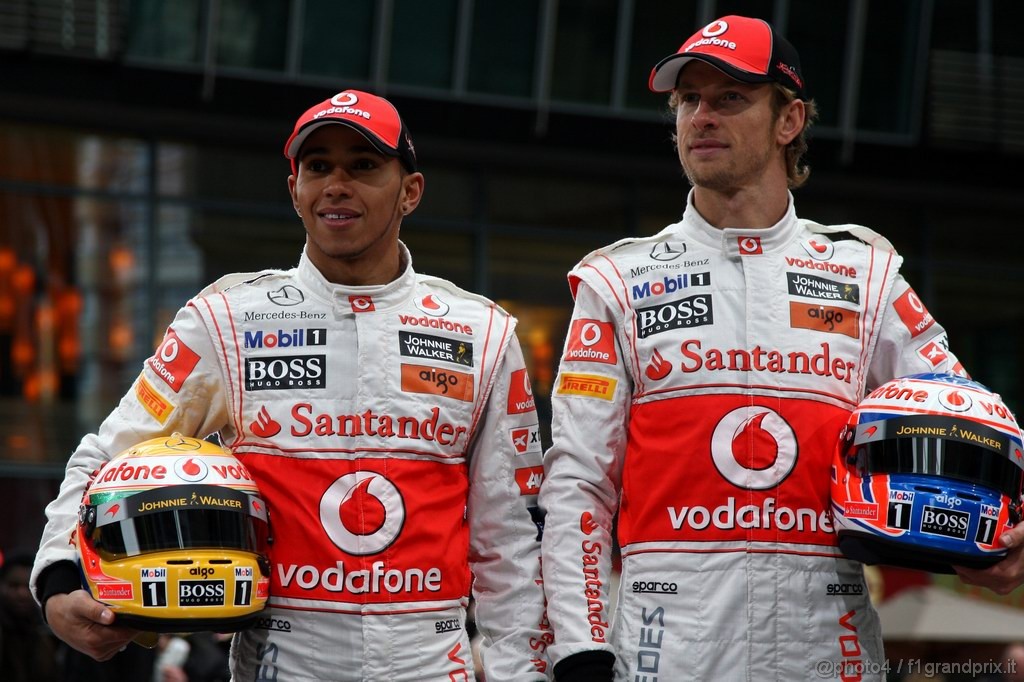 Mclaren MP4 26, 
Lewis Hamilton (GBR), McLaren Mercedes, Jenson Button (GBR), McLaren Mercedes 