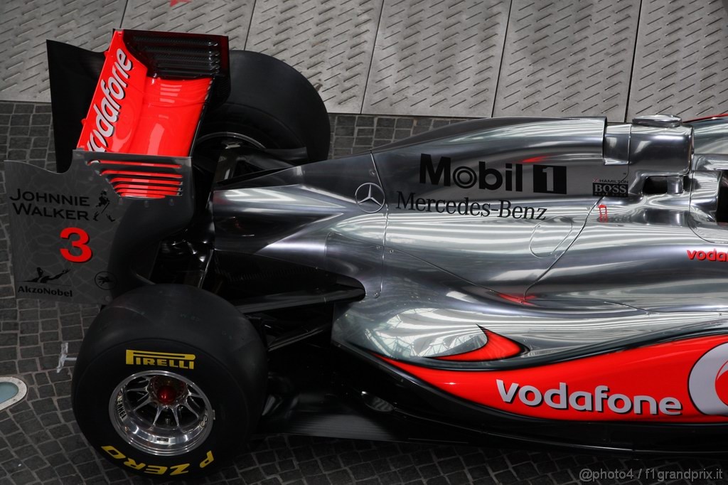 Mclaren MP4 26, 
detail - Vodafone McLaren Mercedes MP4-26 Launch 