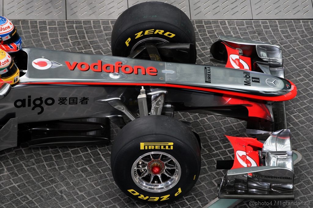 Mclaren MP4 26, 
detail - Vodafone McLaren Mercedes MP4-26 Launch 