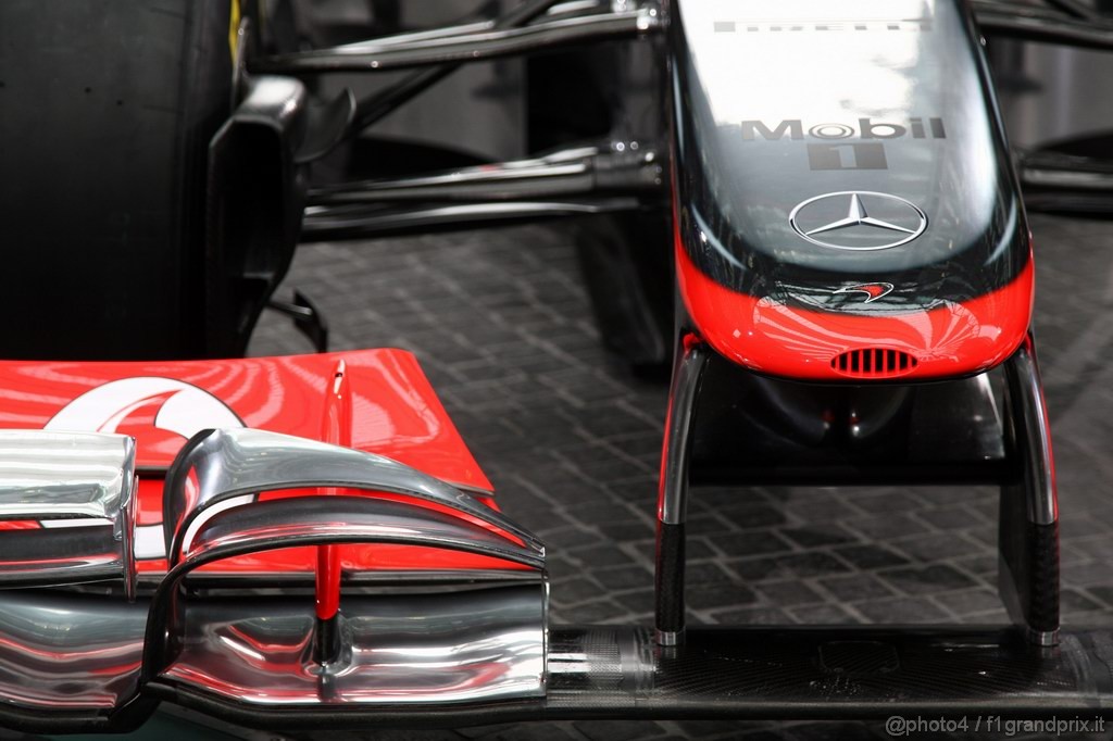 Mclaren MP4 26, 
detail - Vodafone McLaren Mercedes MP4-26 Launch 