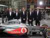 Mclaren MP4 26, Motorsports: FIA Formula One World Championship, Vodafone McLaren Mercedes Car Launch, presentation of the new MP4-26, Neil Oatliy, Paddy Lowe, Jonathan Neale, Tim Goss, Simon Roberts