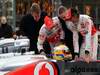 Mclaren MP4 26, 
Fritz Joussen (GER), CEO Vodafone Germany, Lewis Hamilton (GBR), McLaren Mercedes, Martin Whitmarsh (GBR), McLaren, Chief Executive Officer, Jenson Button (GBR), McLaren Mercedes 