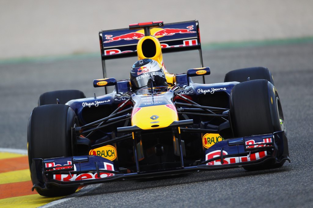 Red Bull RB7, during day one of winter testing at the Ricardo Tormo Circuit on February 1, 2011 in Valencia, Spain.