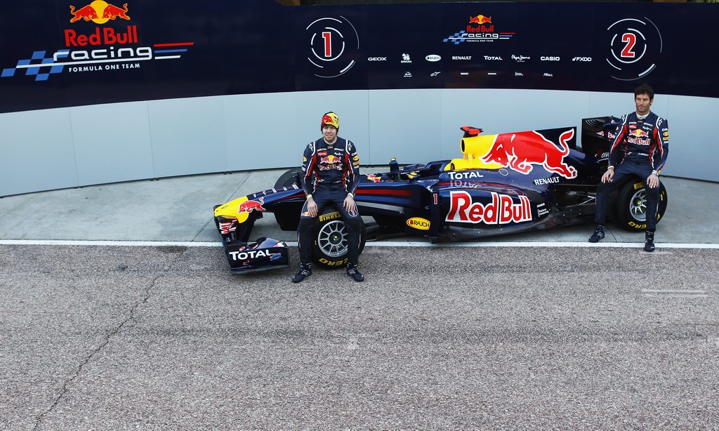 Red Bull RB7, attend the unveiling of the new Red Bull Racing RB7 at the Ricardo Tormo Circuit on February 1, 2011 in Valencia, Spain.