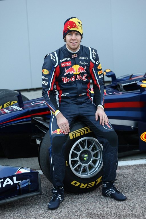 Red Bull RB7, 
Sebastian Vettel (GER), Red Bull Racing - Red Bull Racing RB7 Launch - Formula 1 World Championship 