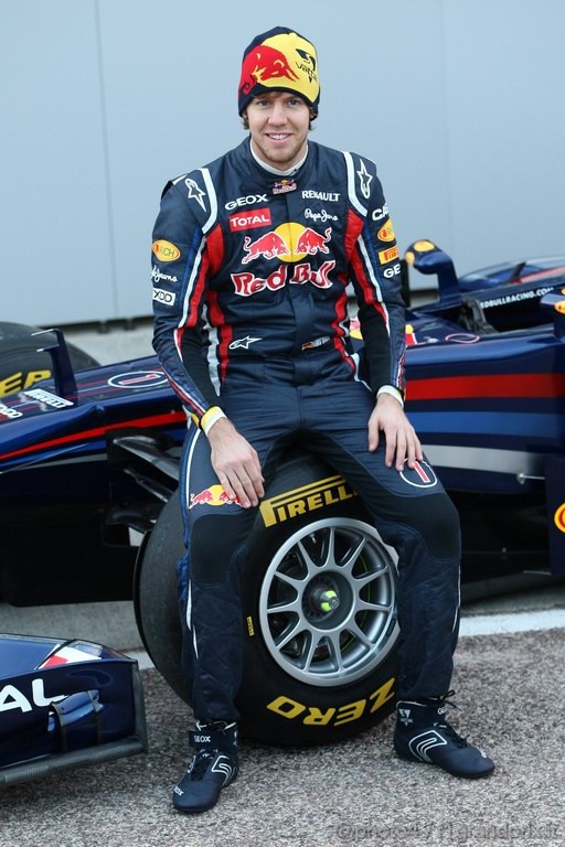 Red Bull RB7, 
Sebastian Vettel (GER), Red Bull Racing - Red Bull Racing RB7 Launch - Formula 1 World Championship 