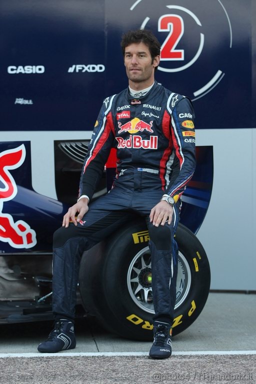 Red Bull RB7, 
Mark Webber (AUS), Red Bull Racing - Red Bull Racing RB7 Launch - Formula 1 World Championship 