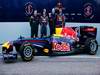 Red Bull RB7, attend the unveiling of the new Red Bull Racing RB7 at the Ricardo Tormo Circuit on February 1, 2011 in Valencia, Spain.