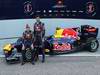 Red Bull RB7, attend the unveiling of the new Red Bull Racing RB7 at the Ricardo Tormo Circuit on February 1, 2011 in Valencia, Spain.