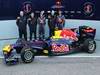 Red Bull RB7, attend the unveiling of the new Red Bull Racing RB7 at the Ricardo Tormo Circuit on February 1, 2011 in Valencia, Spain.