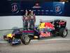 Red Bull RB7, 
Sebastian Vettel (GER), Red Bull Racing e Mark Webber (AUS), Red Bull Racing - Red Bull Racing RB7 Launch - Formula 1 World Championship 