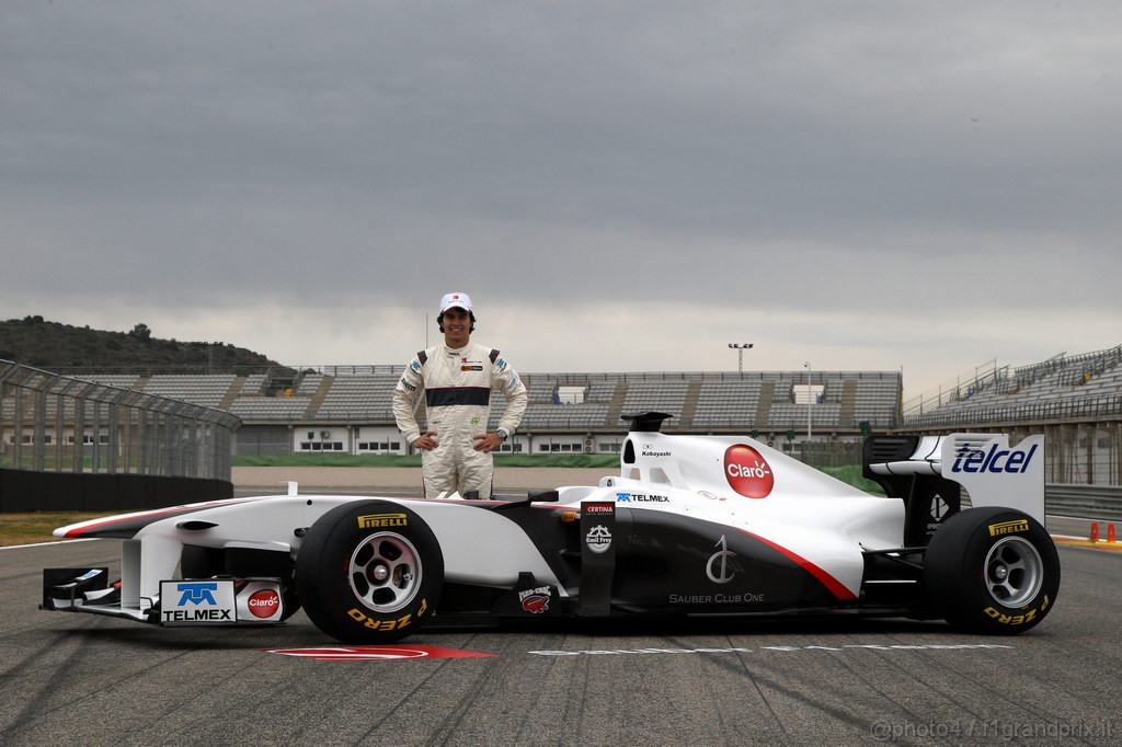 Sauber C30, 31.01.2011 Valencia, Spain, 
Sergio PÈrez (MEX), Sauber F1 Team - Sauber F1 Team C30 Launch - Formula 1 World Championship xpb.cc