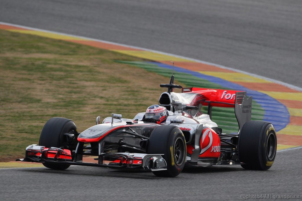 Valencia Test Febbraio 2011, 
Gary Paffett (GBR), Test Driver, McLaren Mercedes  in last years car  