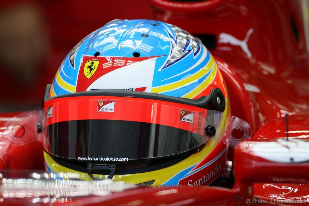Valencia Test Febbraio 2011, 
Fernando Alonso (ESP), Ferrari  
