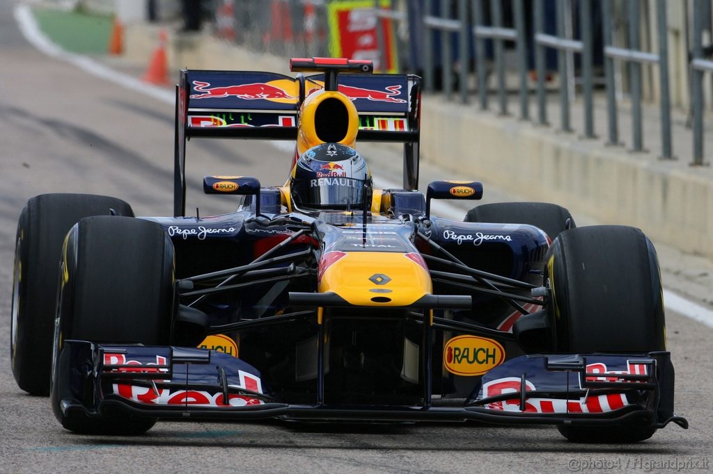 Valencia Test Febbraio 2011, 
Sebastian Vettel (GER), Red Bull Racing 