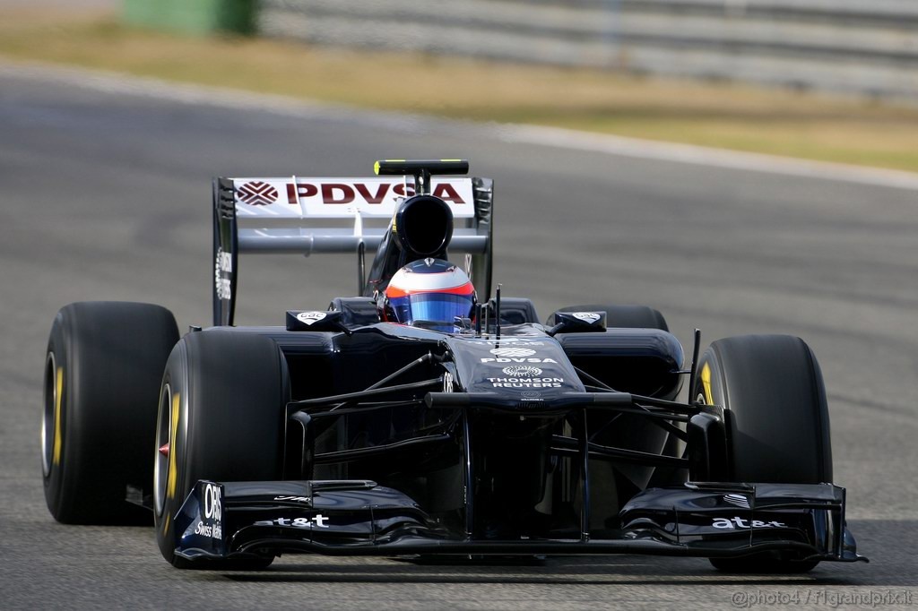 Valencia Test Febbraio 2011, 
Rubens Barrichello (BRA), Williams F1 Team  