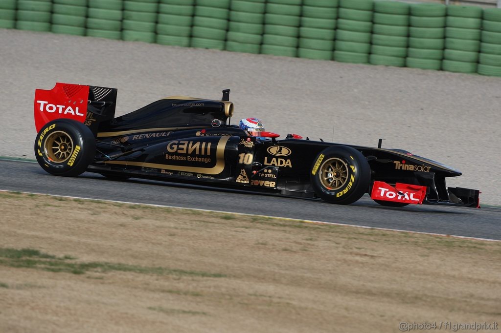 Valencia Test Febbraio 2011, 
Vitaly Petrov (RUS), Lotus Renault GP 
