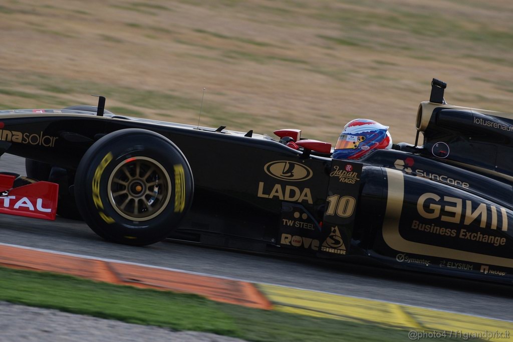 Valencia Test Febbraio 2011, 
Vitaly Petrov (RUS), Lotus Renault GP 