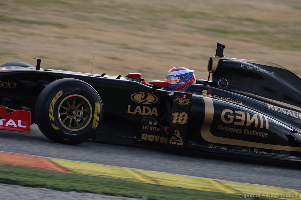 Valencia Test Febbraio 2011, 
Vitaly Petrov (RUS), Lotus Renault GP