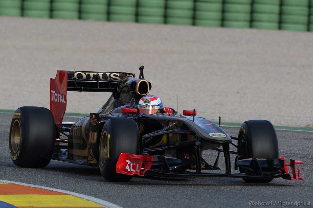 Valencia Test Febbraio 2011, 
Vitaly Petrov (RUS), Lotus Renault GP 