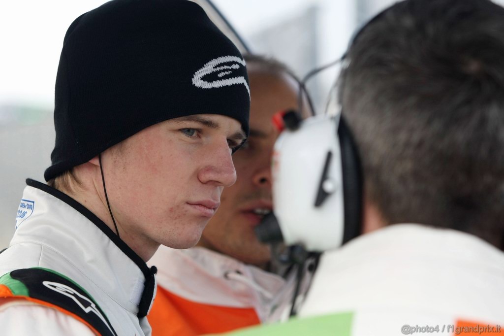 Valencia Test Febbraio 2011, 
Nico Hulkenberg (GER), Test Driver, Force India  