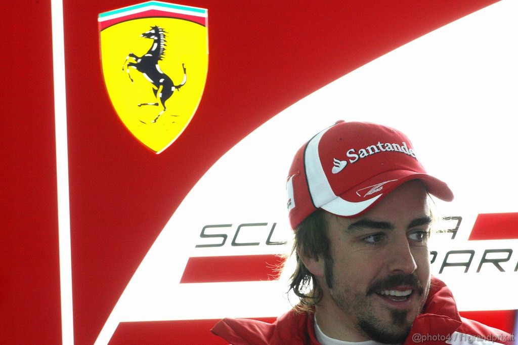 Valencia Test Febbraio 2011, 
Fernando Alonso (ESP), Ferrari 