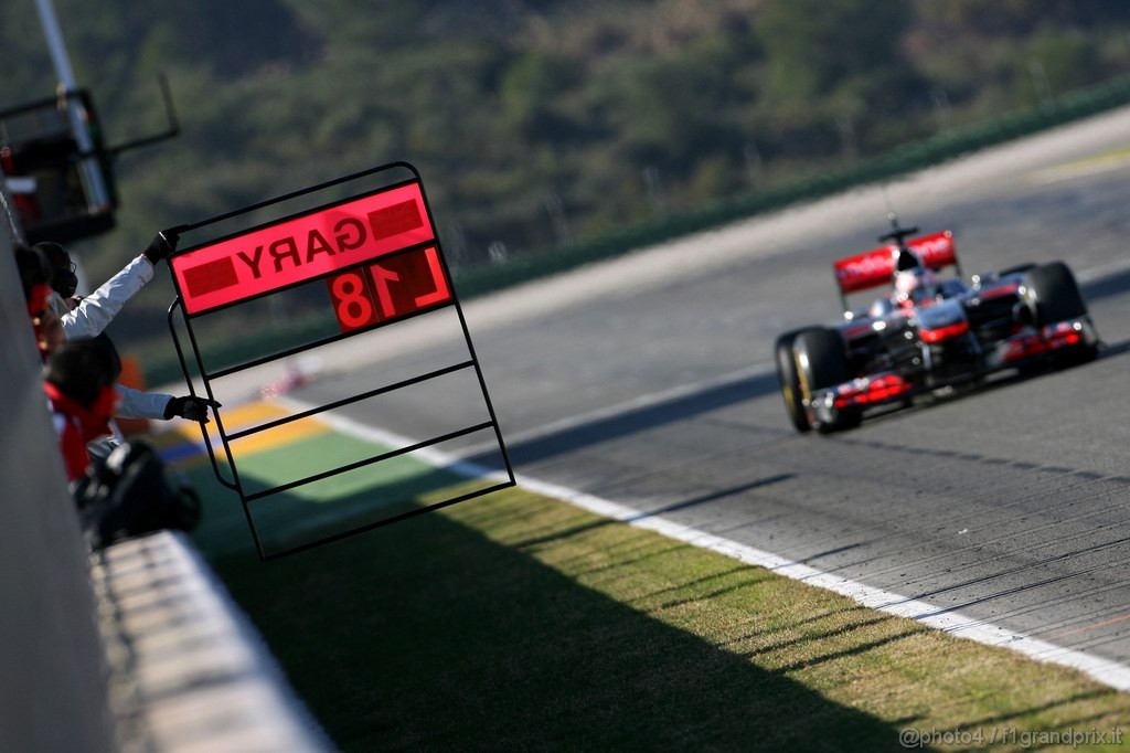 Valencia Test Febbraio 2011