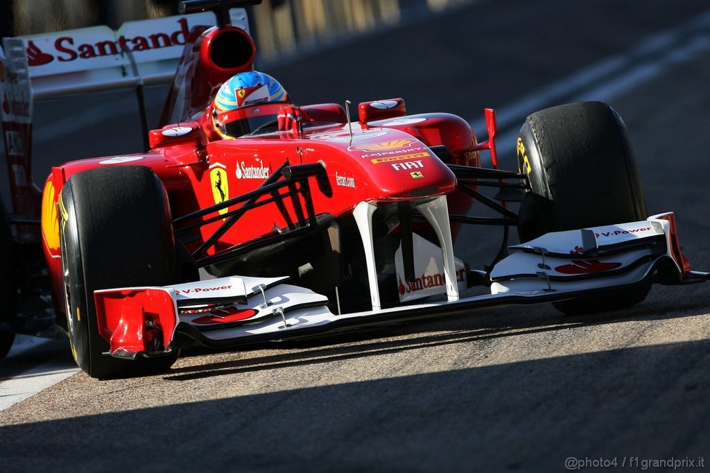 Valencia Test Febbraio 2011, 
Fernando Alonso (ESP), Ferrari  