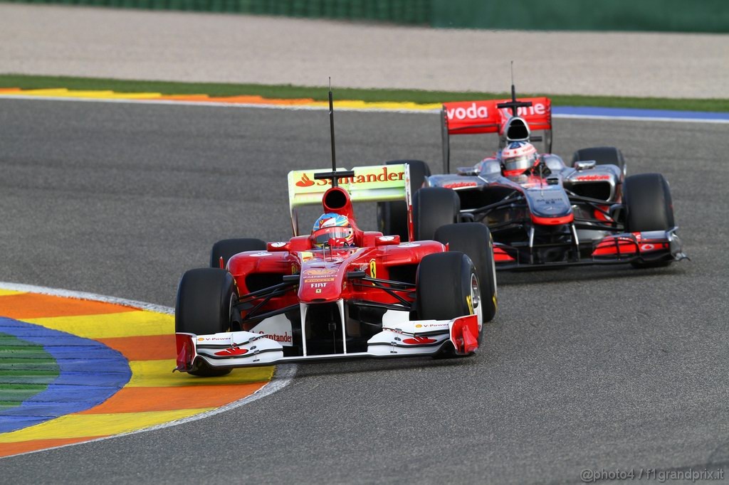 Valencia Test Febbraio 2011, Fernando Alonso (ESP), Ferrari, F150 